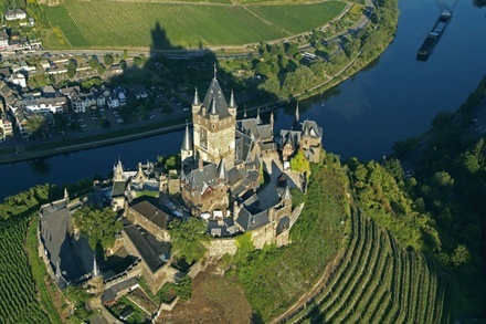 Blik op de Reichsburg