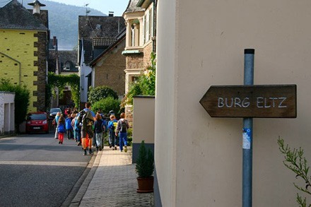 Op weg naar burg Eltz