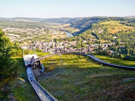 Rodelbaan in Saarburg