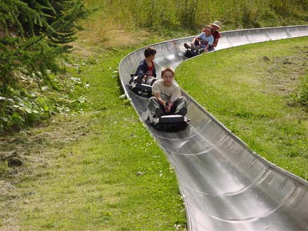 Rodelen in Saarburg
