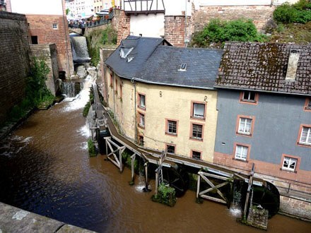 Watermolens in Saarburg