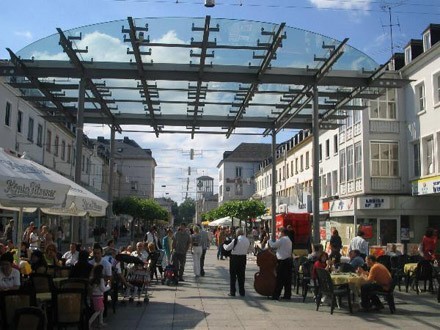 Gezellige binnenstad met veel terrasjes