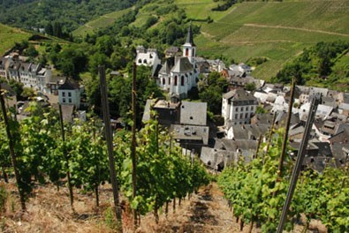 Traben Trarbach aan de Moezel